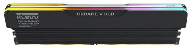 科赋推 Jet Black 配色 URBANE V RGB DDR5 内存，至高 8400 MT/s