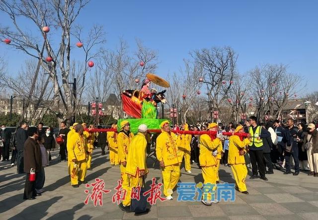 赏泉品韵寻年味 明水古城春意浓