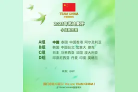 2025年羽毛球苏迪曼杯分组确定 下月在中国厦门举行图片