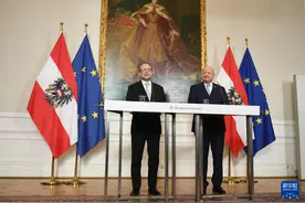 奥地利新政府宣誓就职图片