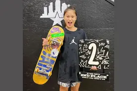 日本滑板神童热衷中国文化！比赛前，他的“标配”是这道上海小吃图片