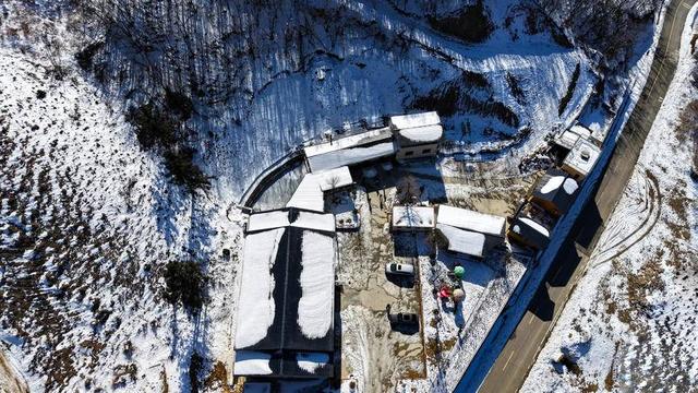 踏雪寻梦，邂逅南漳县主山寨的纯净之美