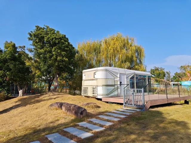 试营业啦!旗山湖12座湖景太空舱上线