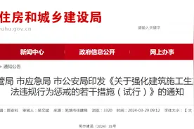 芜湖市住建局 市公管局 市应急局 市公安局印发《关于强化建筑施工生产安全事故和违法违规行为惩戒的若干措施（试行）》的通知图片