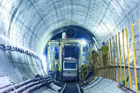 地下空间里的“毫米较量” ——走进地铁6号线盾构施工现场图片
