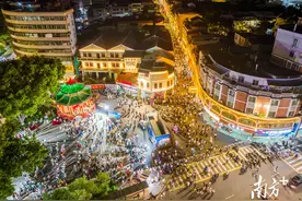 中秋夜，梅州江北老街又“火”了图片