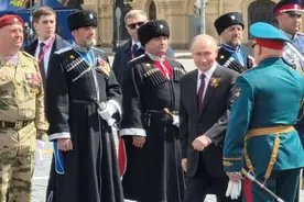 超燃图集｜跟随中青报记者的镜头走进俄罗斯“胜利日”红场阅兵图片