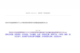 2023年第四季度河南省洛阳市小家电、服装产品质量监督抽查情况图片
