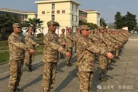 关注｜役前教育训练，预定新兵很努力图片