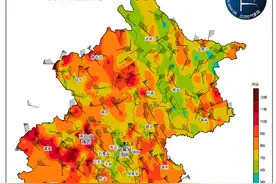 通州现11级阵风，北京目前已进入风力最强时段图片