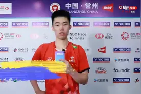 威克多·中国羽毛球公开赛｜“一黑到底”，翁泓阳点亮男单希望图片