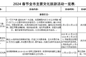 武汉推出5大板块78道文旅大餐，邀您欢乐过大年图片