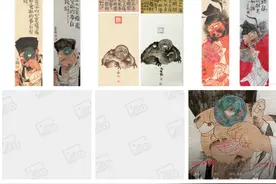 “国家一级美术师”被指抄袭画作并售卖，回应称应粉丝需求“二创” 其诸多头衔存疑图片