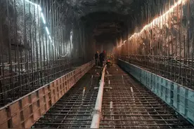 龙里三岔河水库工程导流洞顺利贯通图片