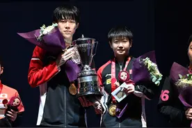 世乒赛综合｜“莎头组合”混双三连冠 雨果创历史闯入男单决赛图片