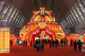 2025年青岛新春艺术彩灯节正式启幕图片
