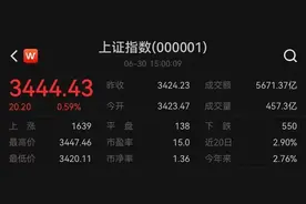 A股上半年收官！总市值突破100万亿元，有个股涨超400％图片