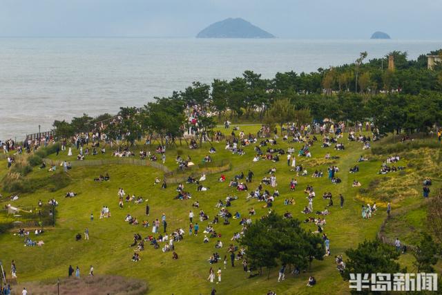 浪漫小麦岛，假期“流量”足！