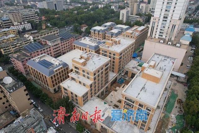 老济南宾馆旧貌焕新颜，将成商埠文化新窗口