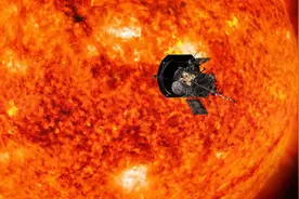 美国帕克太阳探测器“近距离”飞掠太阳，距太阳表面约611万公里图片