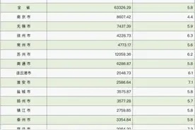 江苏13市上半年GDP出炉 苏州1.2万亿元稳居榜首图片