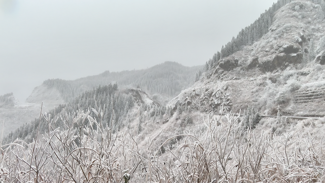 桂林全州变身冰雪童话世界，美不胜收→