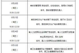 有事请拨打12345！海南“厅（局）长接话日”5月安排→图片