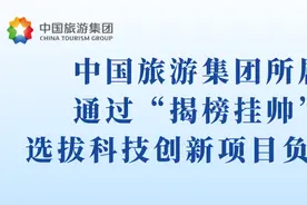 【社招】中国旅游集团所属企业选拔科技创新项目负责人图片