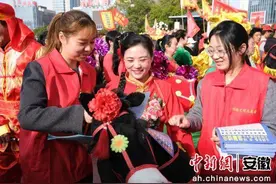 安徽五河：以“清明庙会”之笔 绘“网信普法”新图图片