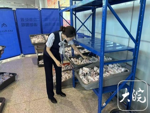 两个月拦截4万余只违规充电宝 合肥机场全程可溯销毁防回流