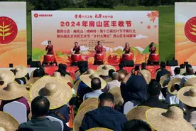 2024年房山区丰收节暨周口店·幽岚山(坡峰岭)第十三届红叶节开幕图片