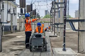 杭州维管段开展铁路供电线高压电缆检测工作图片