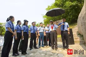 军地检察机关携手推动抗战石刻群保护图片