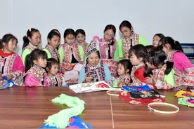 云南姚安：多彩非遗进校园 传统文化润童心图片