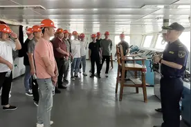 筑牢海上安全生产防线，浙江舟山开展防范商渔船碰撞警示教育活动图片
