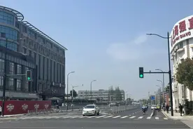 13米→30米！这条道路宽敞多了，拥堵也缓解了图片