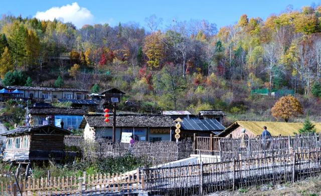 省媒看白山 | 吉林日报：秋色浸染百年村落，长白山腹地“木文化活化石”风光正好