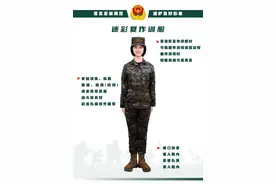 武警制服怎么穿才规范？新规图解来了！图片