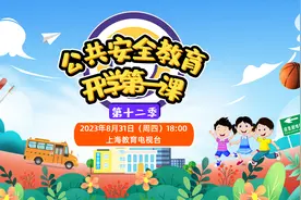 交通事故中如何逃生？食物过敏怎样处置？公共安全教育开学第一课明晚播出图片