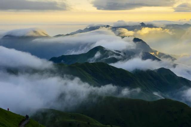 立冬赴吉安！武功山、羊狮慕云海正翻涌成冬日仙境