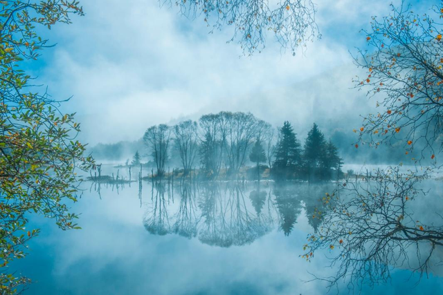 冬韵如诗！云南碧塔海静谧灵动