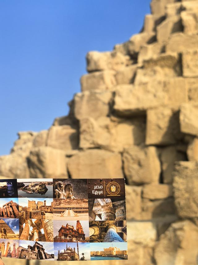 晚潮｜吉萨平原上的背影