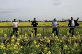 为油菜花代言，乡镇书记“尬舞”不叫尬图片