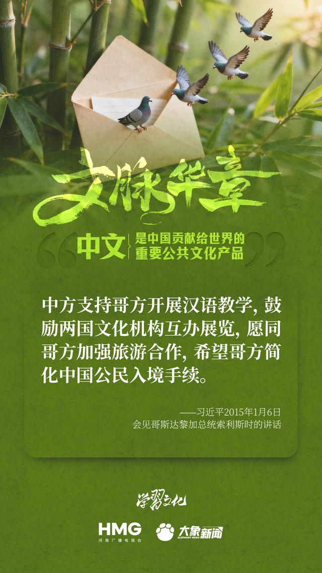 文脉华章|中文是中国贡献给世界的重要公共文化产品