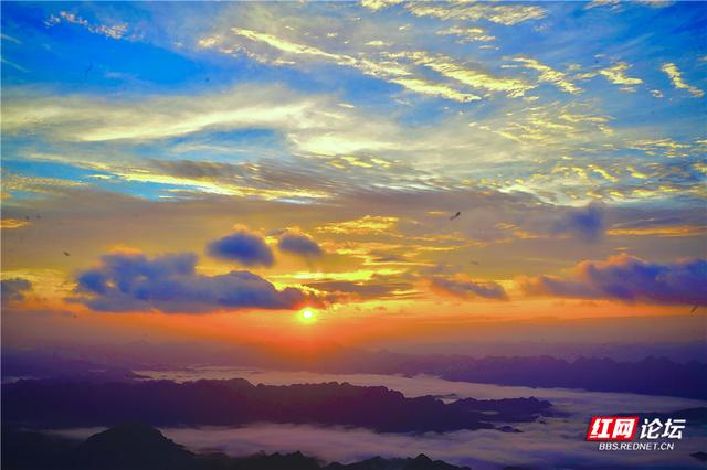 【每日一图@湖南】云游湘西八面山，看治愈系夏日风景