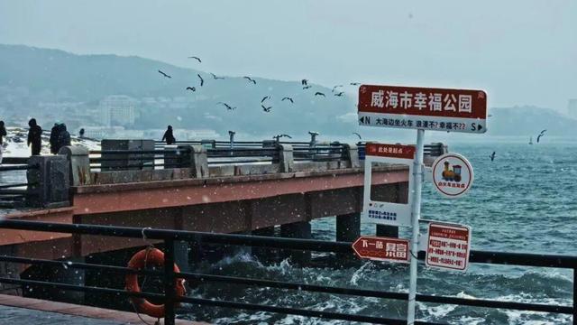威海的冬日浪漫，从一场雪开始
