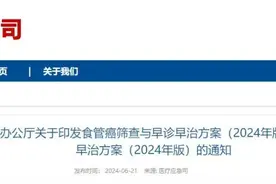 2024版食管癌、胃癌筛查与早诊早治方案来了！图片