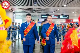 暖心！南海十大行动欢迎退役士兵回家图片