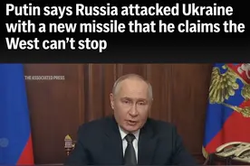 俄罗斯使用新型高超音速导弹“报复”乌克兰  专家：变相展示核力量图片