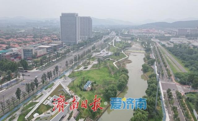“杨家河公园”施工区域围挡拆除，将于近期正式对外开放